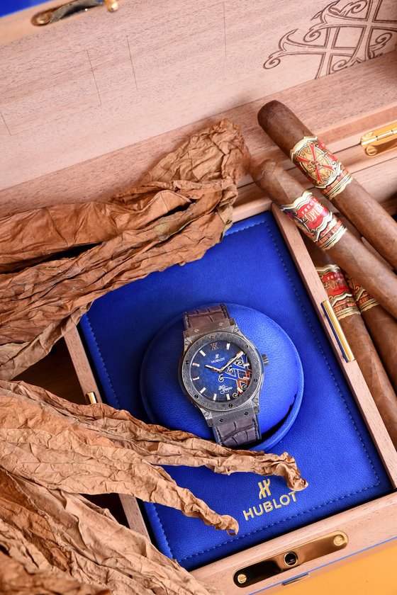 Hublot's new limited edition celebrates the rarest cigar in the world