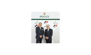 Rolex signs Global Partnership with Formula 1™