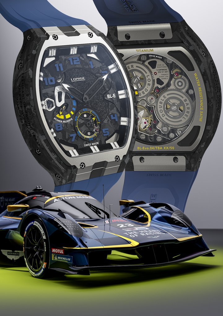 Introducing the Lorige BL-Evolution Hyperblack and Bleu Asphalte