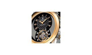 Perrelet's Automatic Tourbillon in Titanium and Rose Gold 