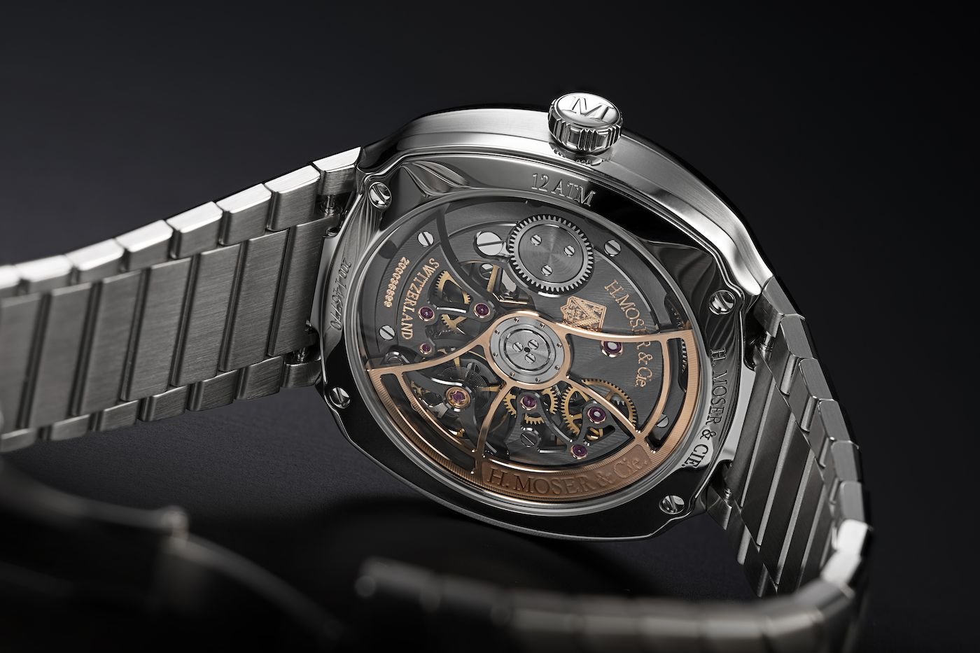 H. Moser & Cie Streamliner Perpetual Moon Concept Meteorite: an ode to purity