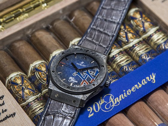 Hublot's new limited edition celebrates the rarest cigar in the world