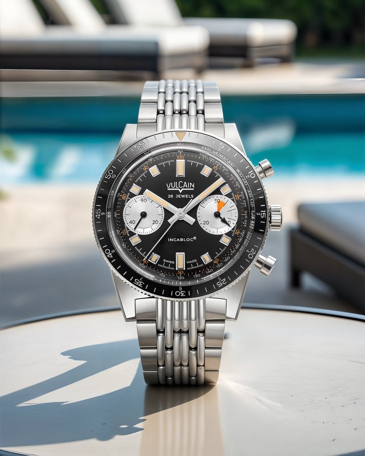Vulcain Resurrects the Skindiver Chronograph - A Forgotten 1960s Diver Returns