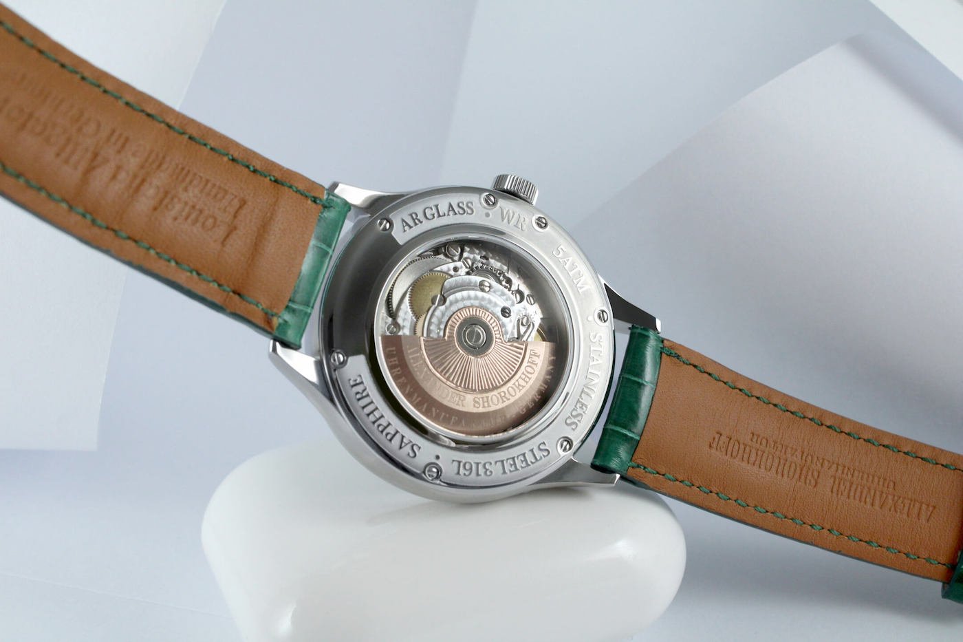 Alexander Shorokhoff Emotio Due returns in emerald green limited edition