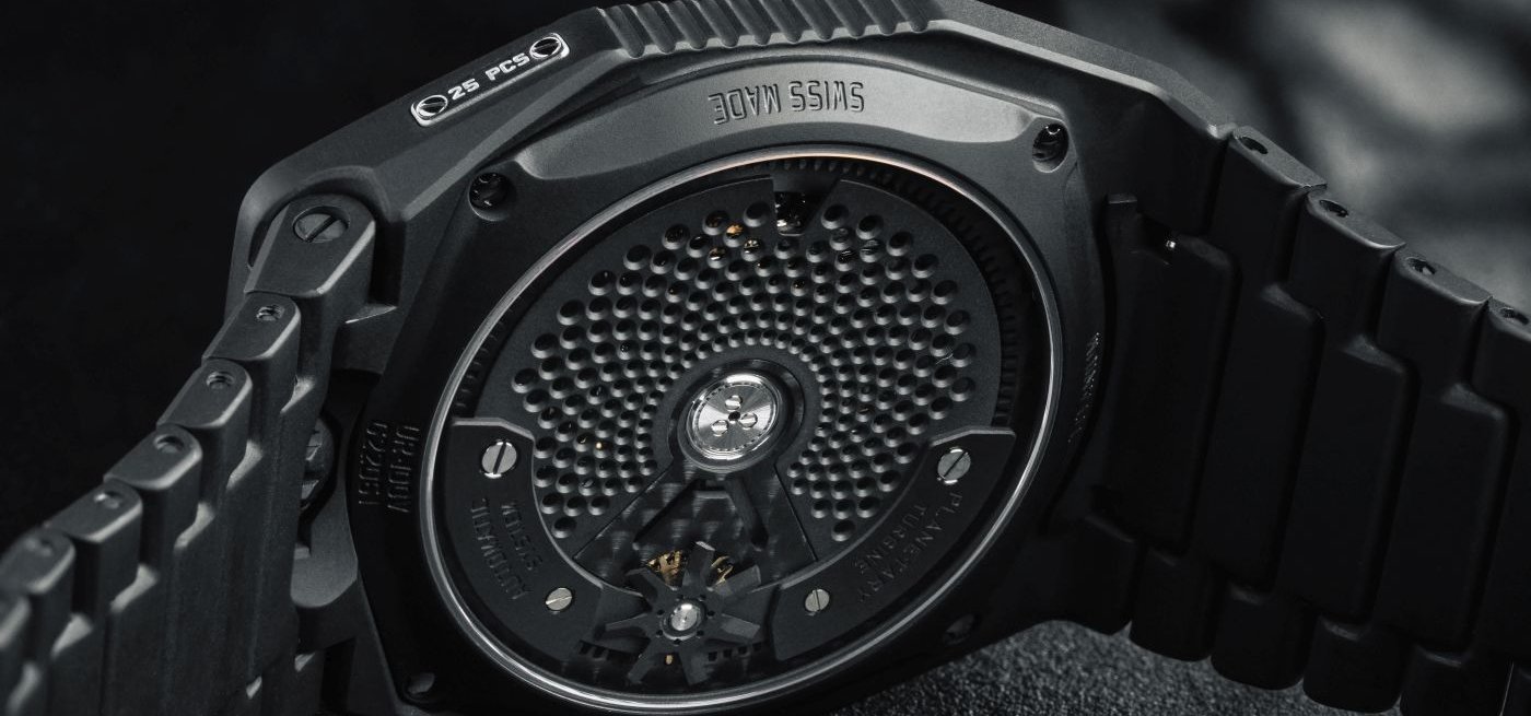 Introducing Urwerk's UR-100V Full Black Titanium Jacket
