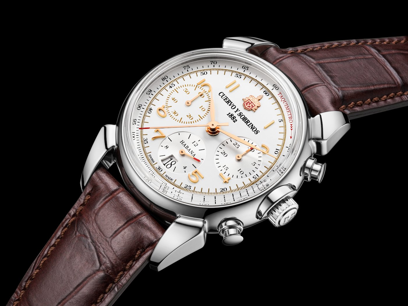 Cuervo y Sobrinos Chronograph Heritage: Swiss precision meets the soul of Havana