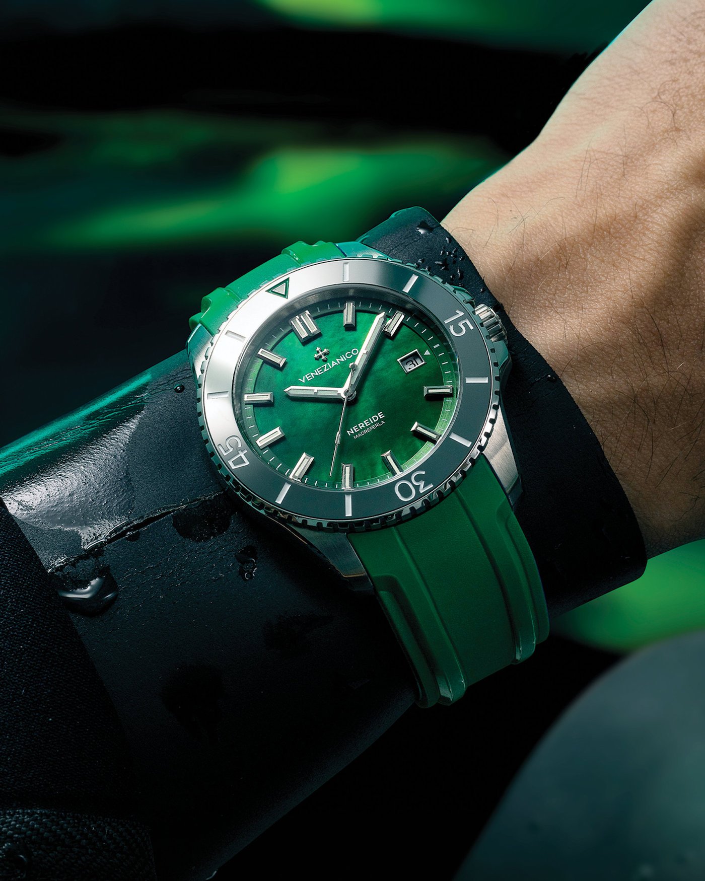 Venezianico's Nereide Madreperla brings the northern lights to the wrists