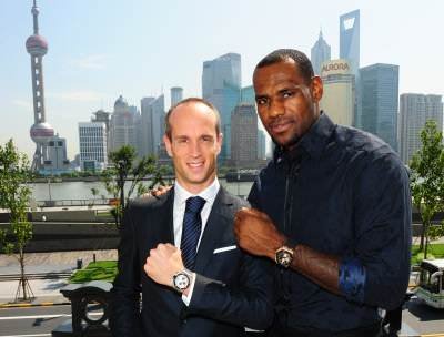 Audemars Piguet and LeBron James in Asia