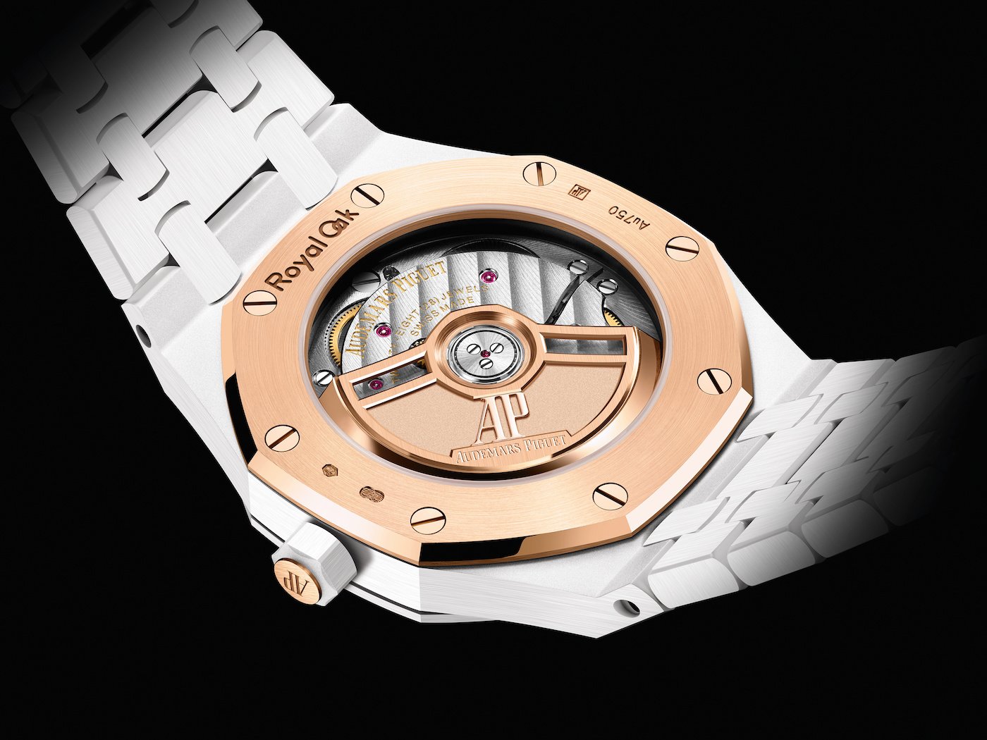 Audemars Piguet's first 34mm Royal Oak Selfwinding in white ceramic