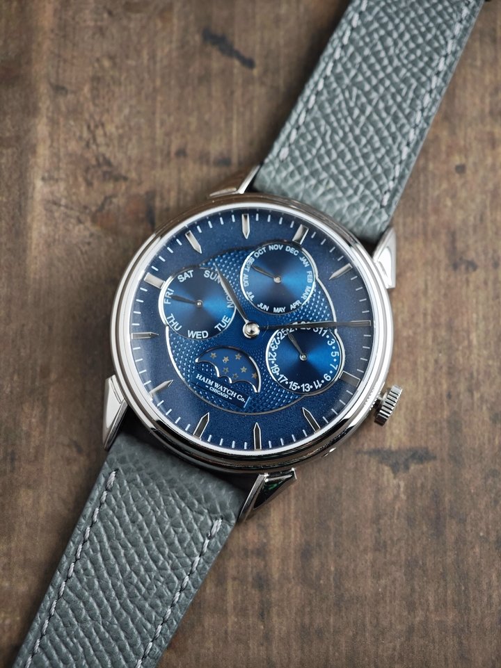Haim Watch Company Marks Five Years with Annum: An Annual Calendar & Moonphase Masterpiece
