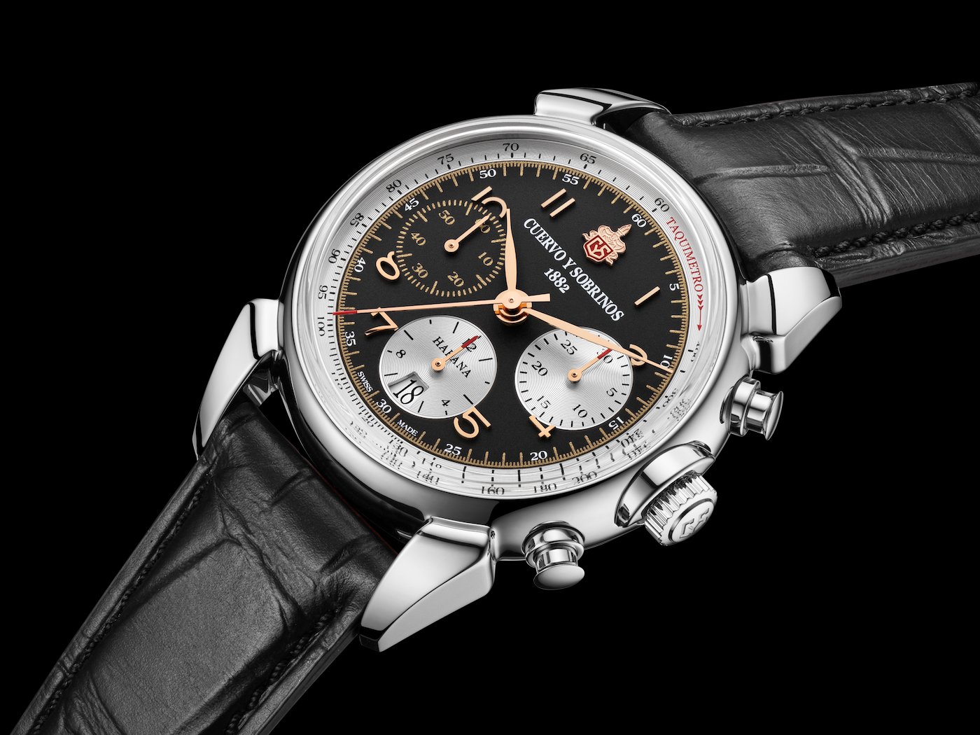 Cuervo y Sobrinos Chronograph Heritage: Swiss precision meets the soul of Havana