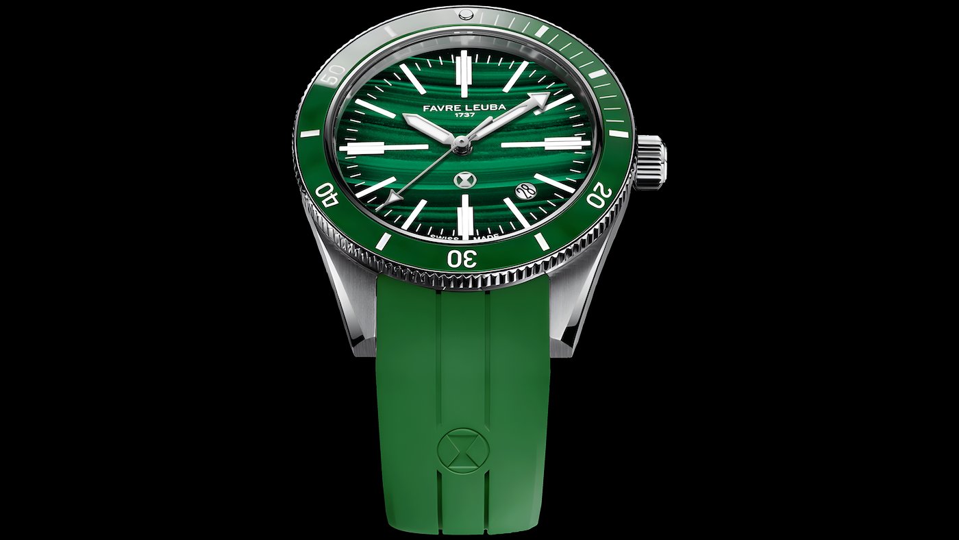 Favre Leuba expands the Deep Raider Renaissance line with meteorite and malachite dials