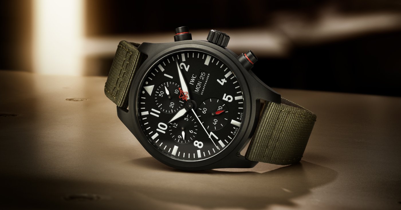 IWC presents the Chronograph Top Gun Edition “SFTI” 
