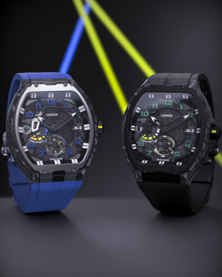 Introducing the Lorige BL-Evolution Hyperblack and Bleu Asphalte
