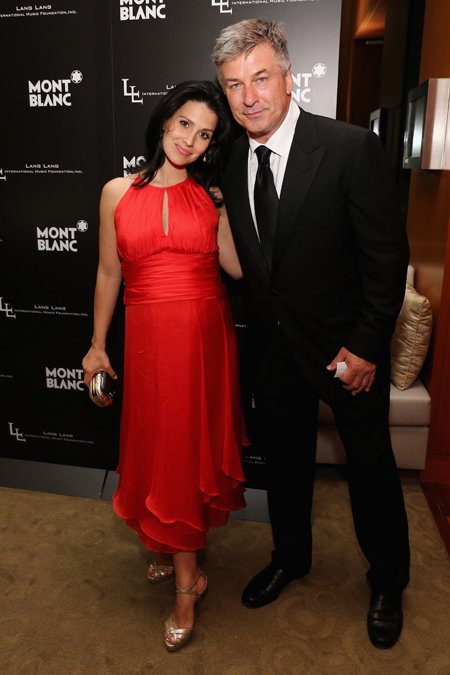 Hilaria Thomas and Alec Baldwin at The Lang Lang International Music Foundation Inaugural Gala