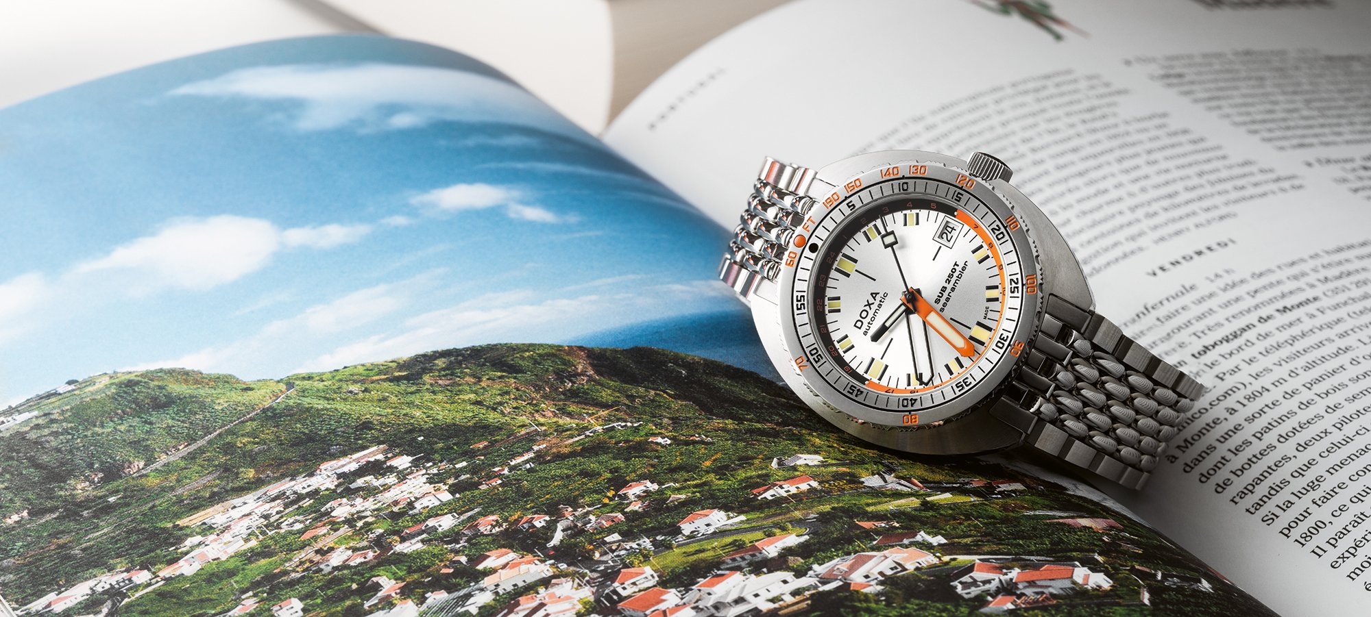 Doxa SUB 250T GMT: the SUB for world travellers 
