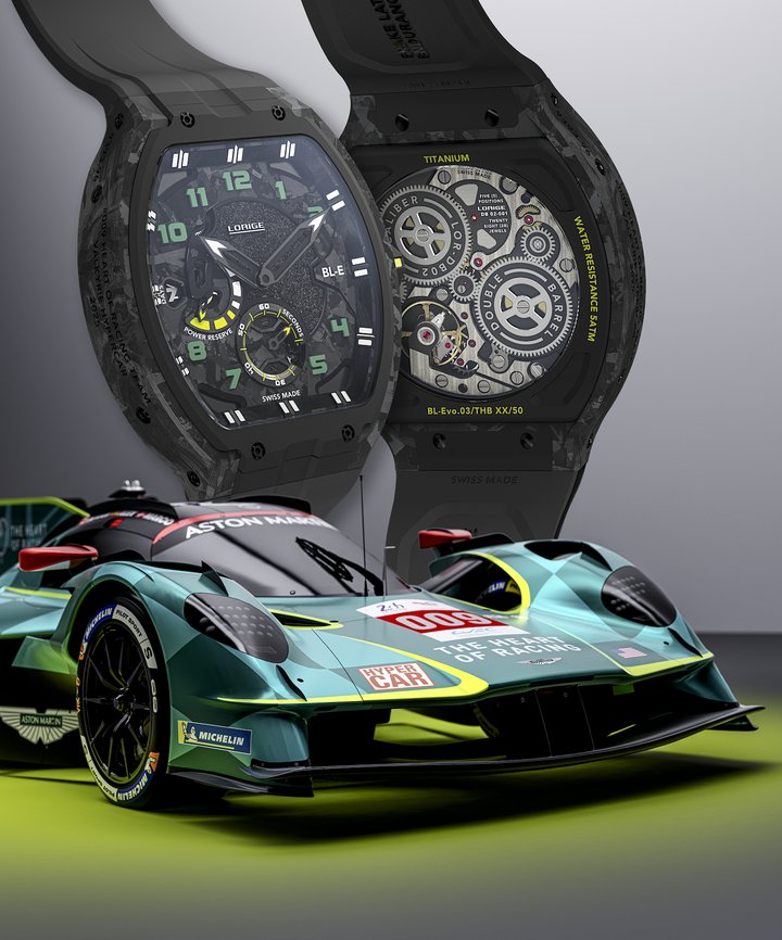 Introducing the Lorige BL-Evolution Hyperblack and Bleu Asphalte