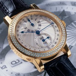 Goldpfeil Double Time-Zone and Week Displays by Bernhard Lederer, Exclusive Collection