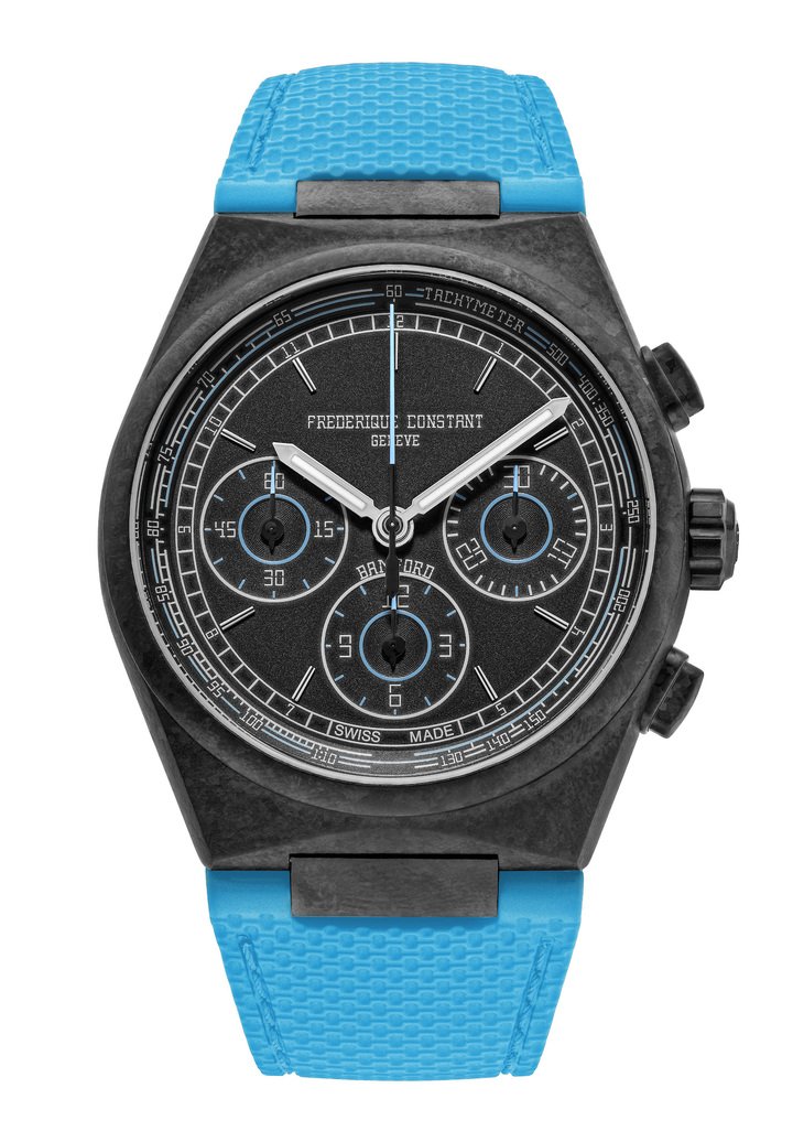 Frederique Constant x Bamford watch department: a radical take on the highlife chronograph