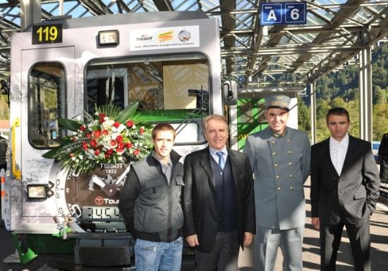 Tissot touches the Top of Europe