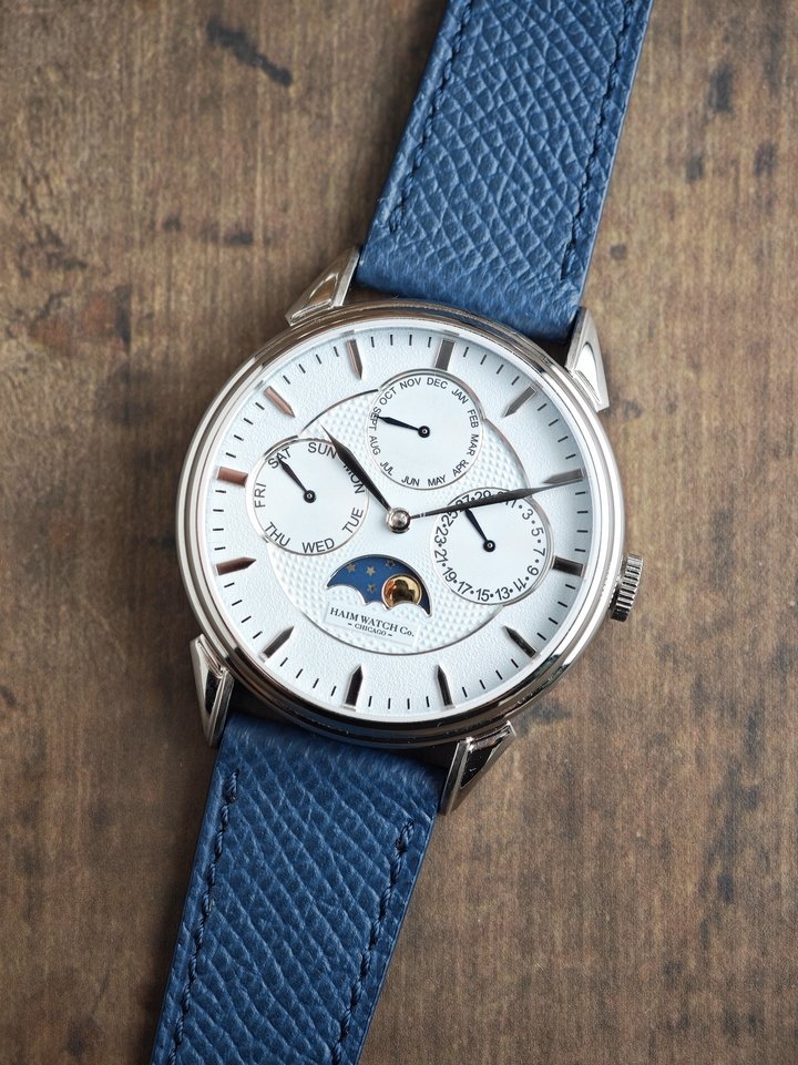 Haim Watch Company Marks Five Years with Annum: An Annual Calendar & Moonphase Masterpiece