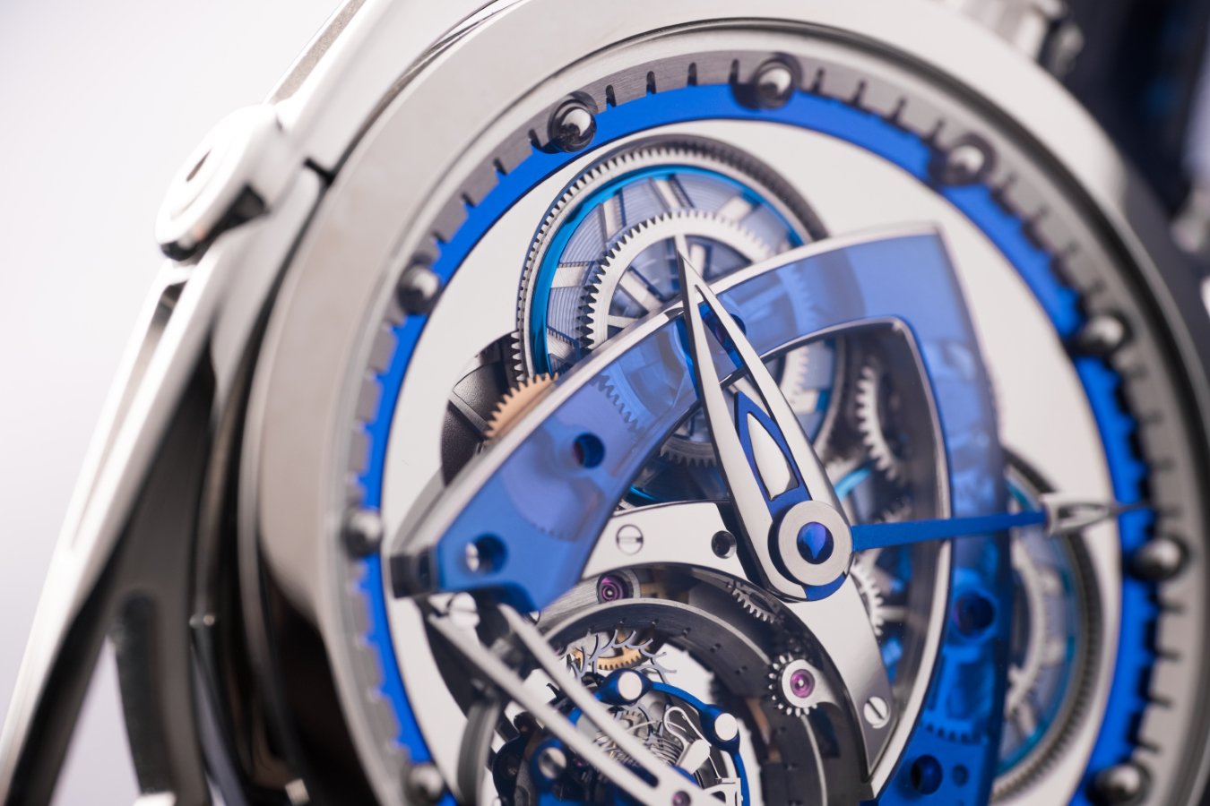 De Bethune presents the DB28 Steel Wheels Sapphire Tourbillon
