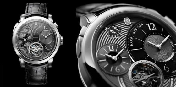 Harry Winston's Only Watch 2011 - Midnight GMT Tourbillon