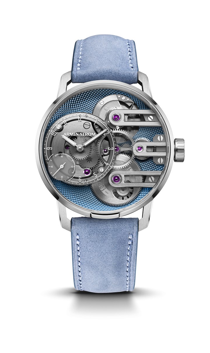 Armin Strom presents Gravity Equal Force Ultimate Sapphire Blue