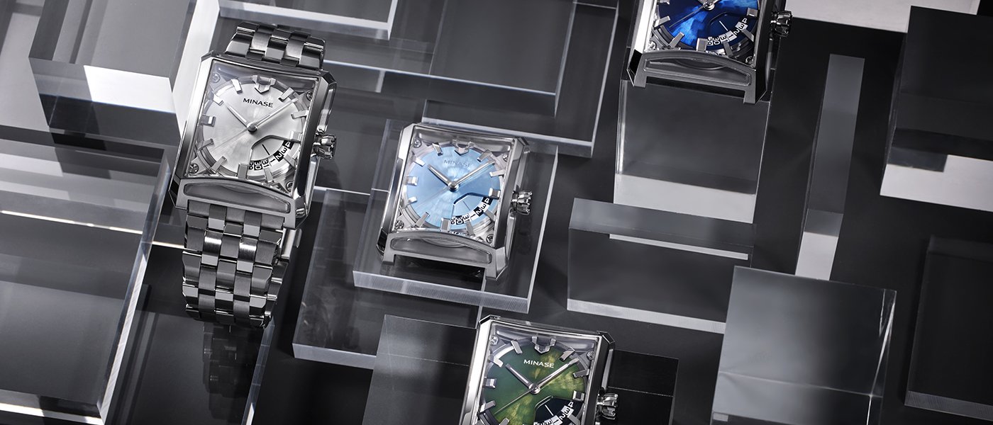 Minase Watches Windows Collection: introducing new electroformed dials 